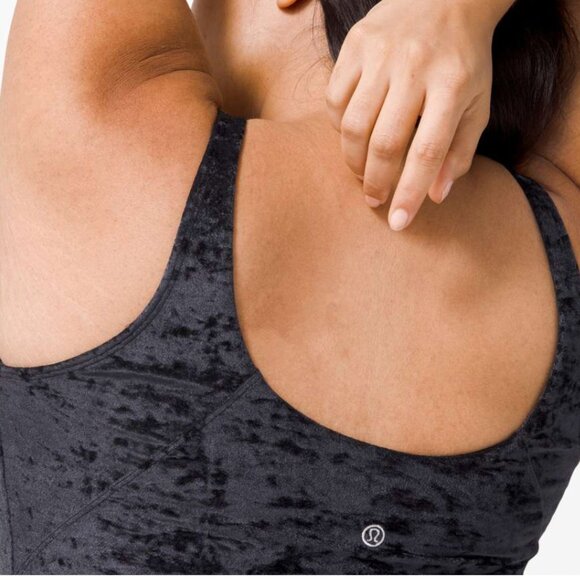 Lululemon Align Tank *Crushed Velvet Black size 6 - Picture 4 of 4